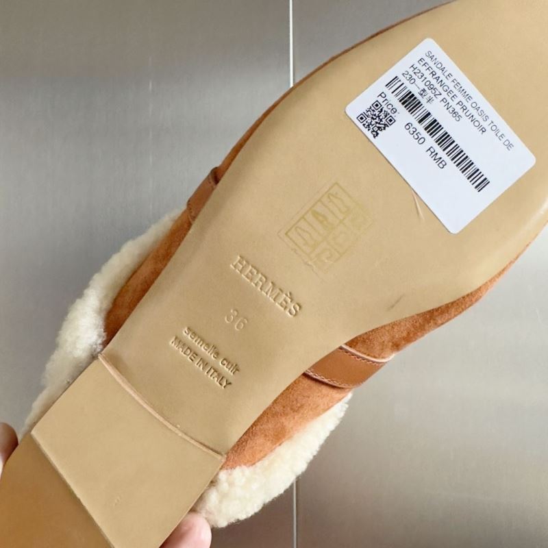 Hermes Slippers